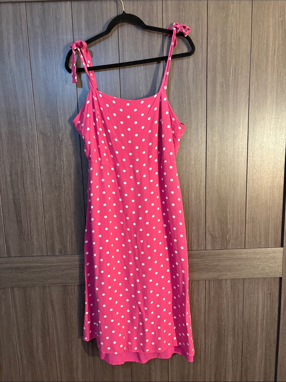 Draper James Hot Pink Polka Dot Sundress
